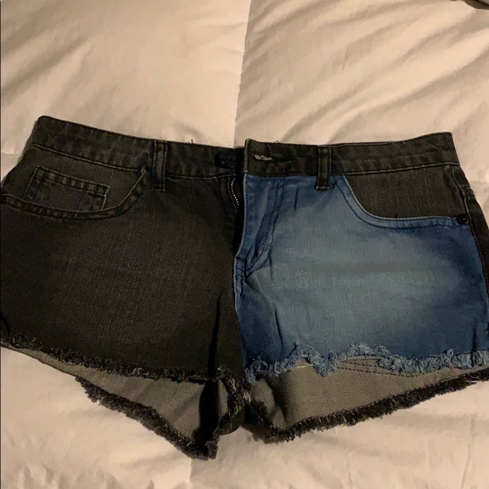 Blue jean shorts from Brazil